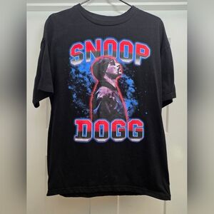 Snoop Dogg Black Graphic Tee